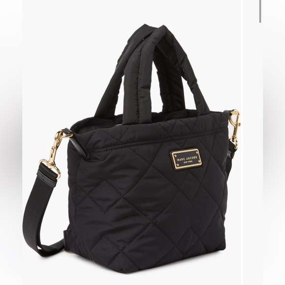 Marc Jacobs Black Quilted Tote Bag - Picture 3 of 8